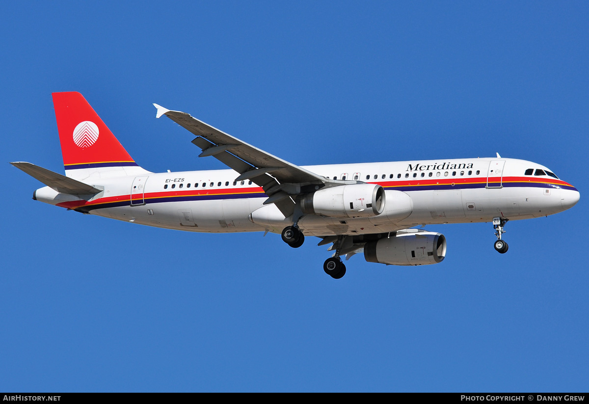 Aircraft Photo of EI-EZS | Airbus A320-232 | Meridiana | AirHistory.net #176371