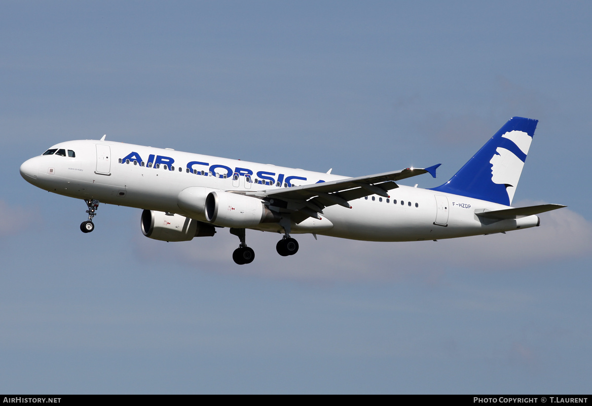 Aircraft Photo of F-HZDP | Airbus A320-214 | Air Corsica | AirHistory.net #176376