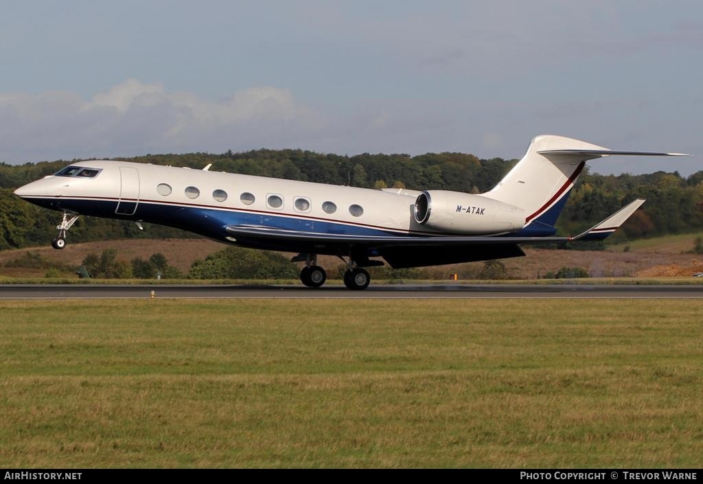 Aircraft Photo of M-ATAK | Gulfstream Aerospace G650 (G-VI) | AirHistory.net #176378