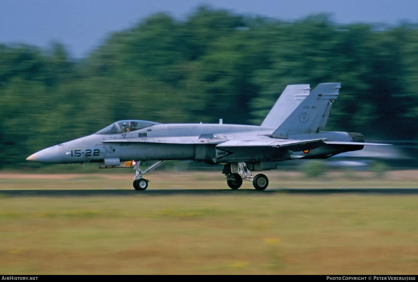 Aircraft Photo of C15-35 | McDonnell Douglas EF-18A Hornet | Spain - Air Force | AirHistory.net #176382