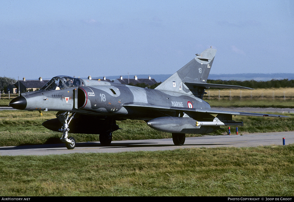 Aircraft Photo of 18 | Dassault Super Etendard | France - Navy | AirHistory.net #176386