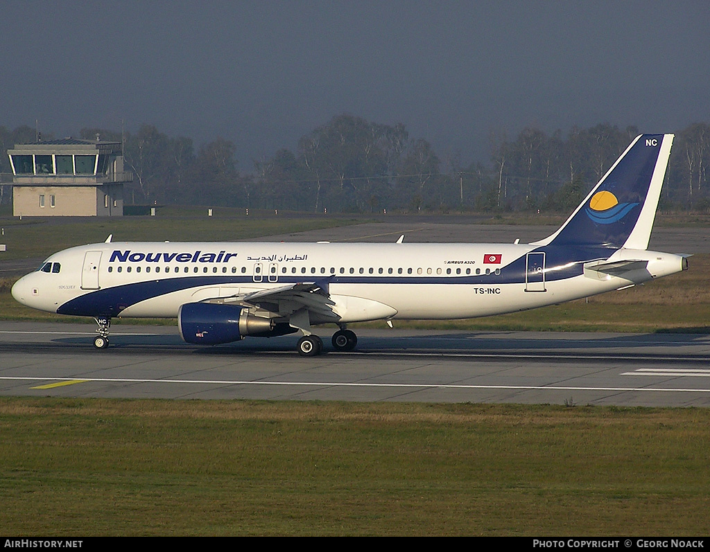 Aircraft Photo of TS-INC | Airbus A320-214 | Nouvelair Tunisie | AirHistory.net #176401