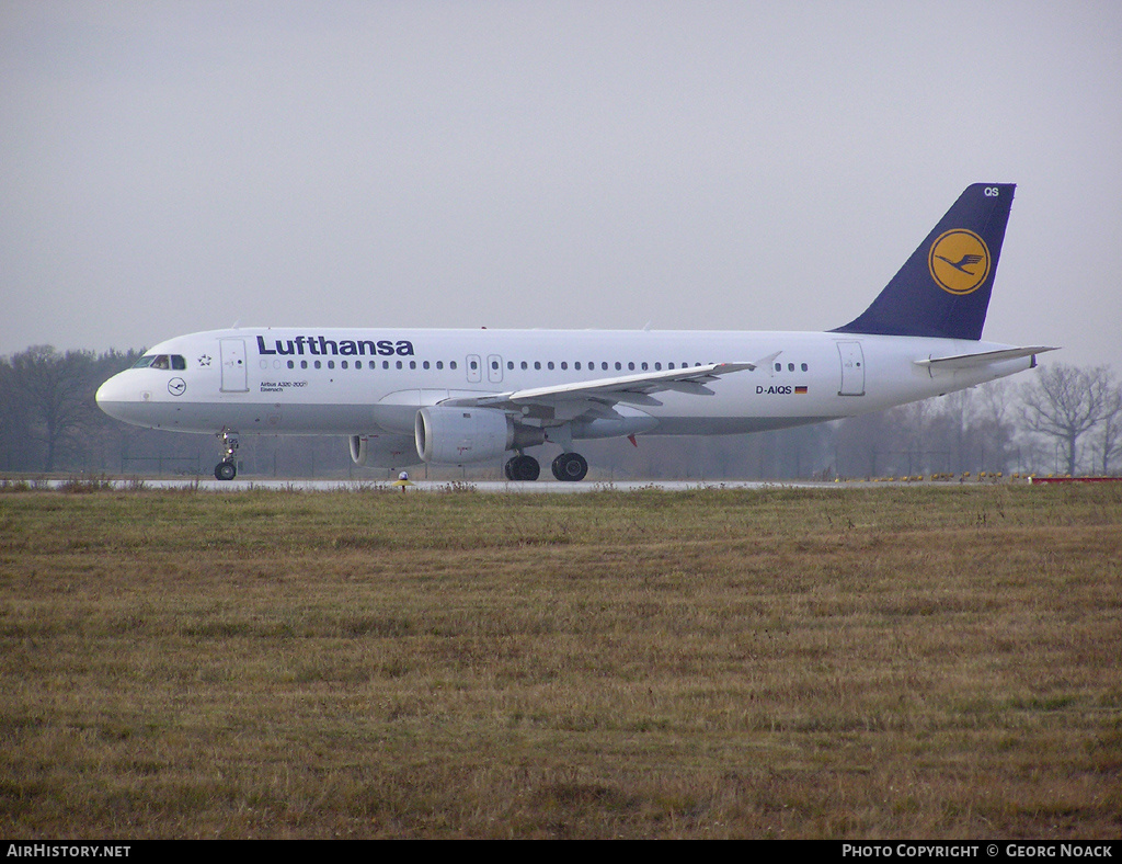 Aircraft Photo of D-AIQS | Airbus A320-211 | Lufthansa | AirHistory.net #176404