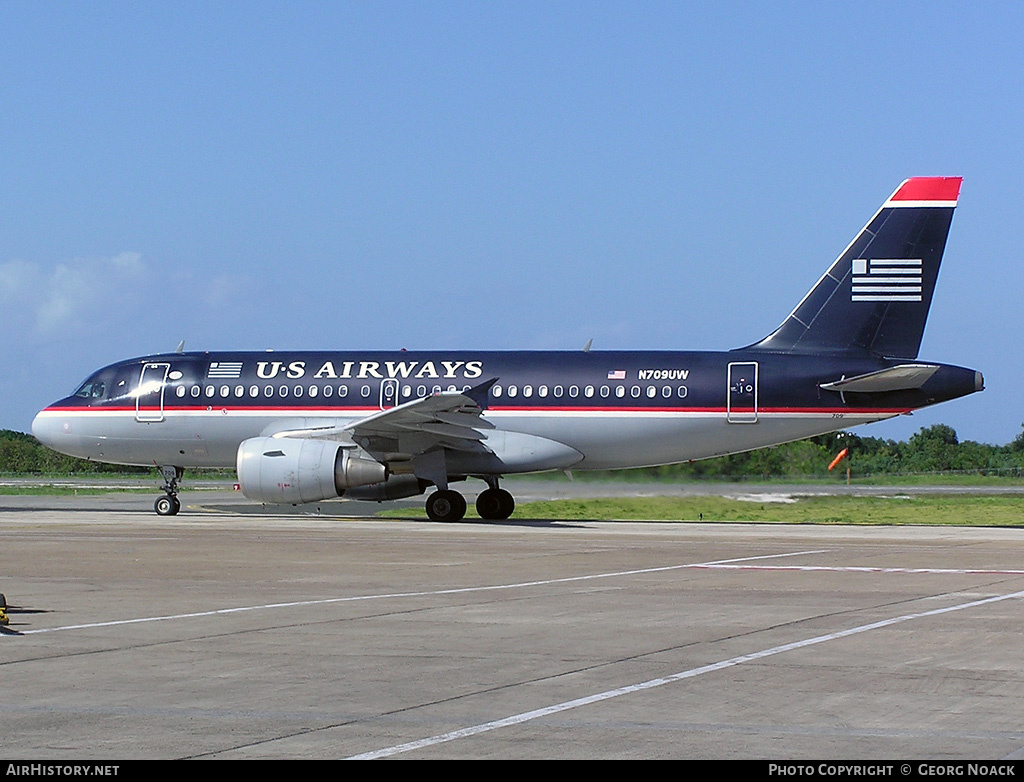 Aircraft Photo of N709UW | Airbus A319-112 | US Airways | AirHistory.net #176407