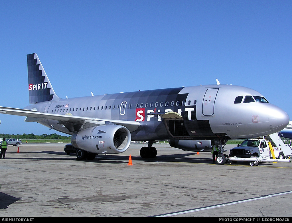 Aircraft Photo of N502NK | Airbus A319-132 | Spirit Airlines | AirHistory.net #176409