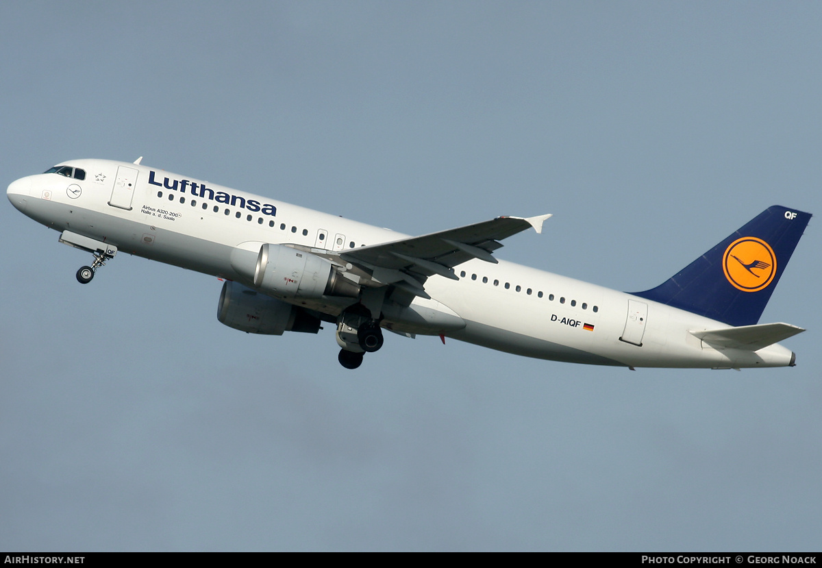 Aircraft Photo of D-AIQF | Airbus A320-211 | Lufthansa | AirHistory.net #176426