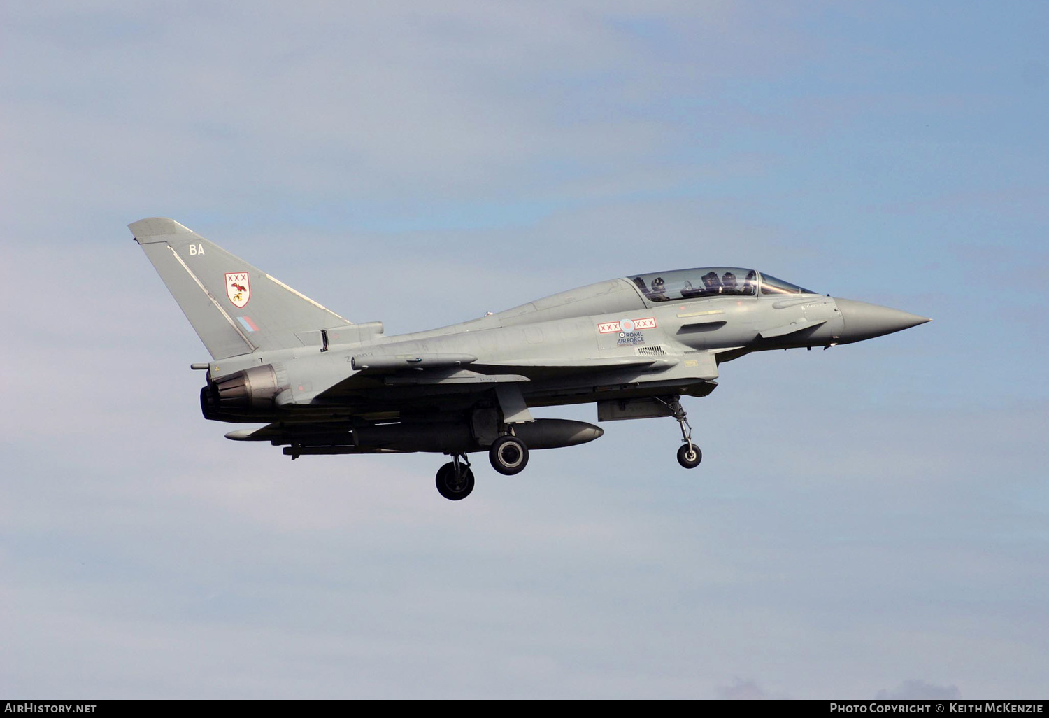 Aircraft Photo of ZJ803 | Eurofighter EF-2000 Typhoon T1 | UK - Air Force | AirHistory.net #176442