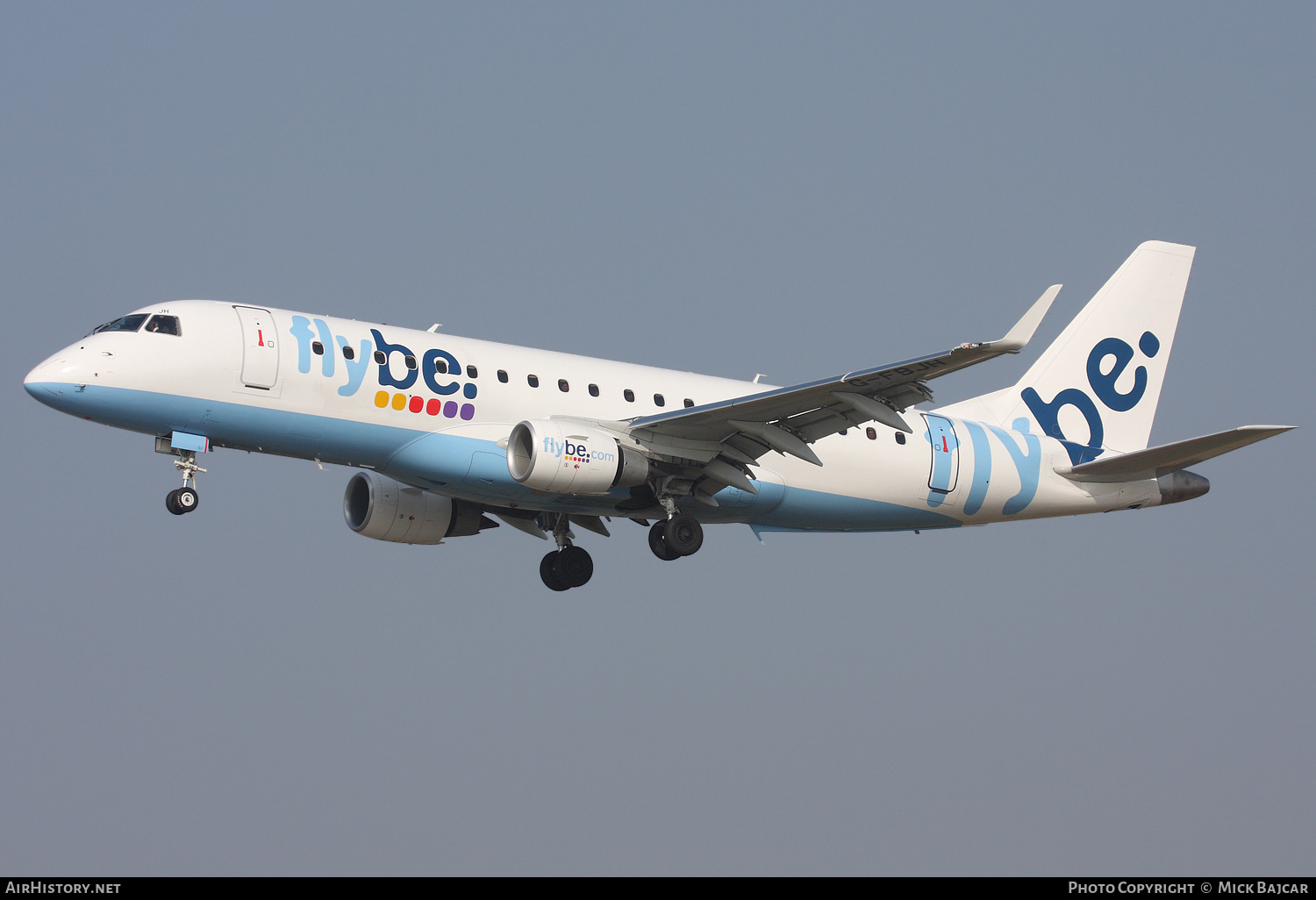 Aircraft Photo of G-FBJH | Embraer 175STD (ERJ-170-200STD) | Flybe | AirHistory.net #176443