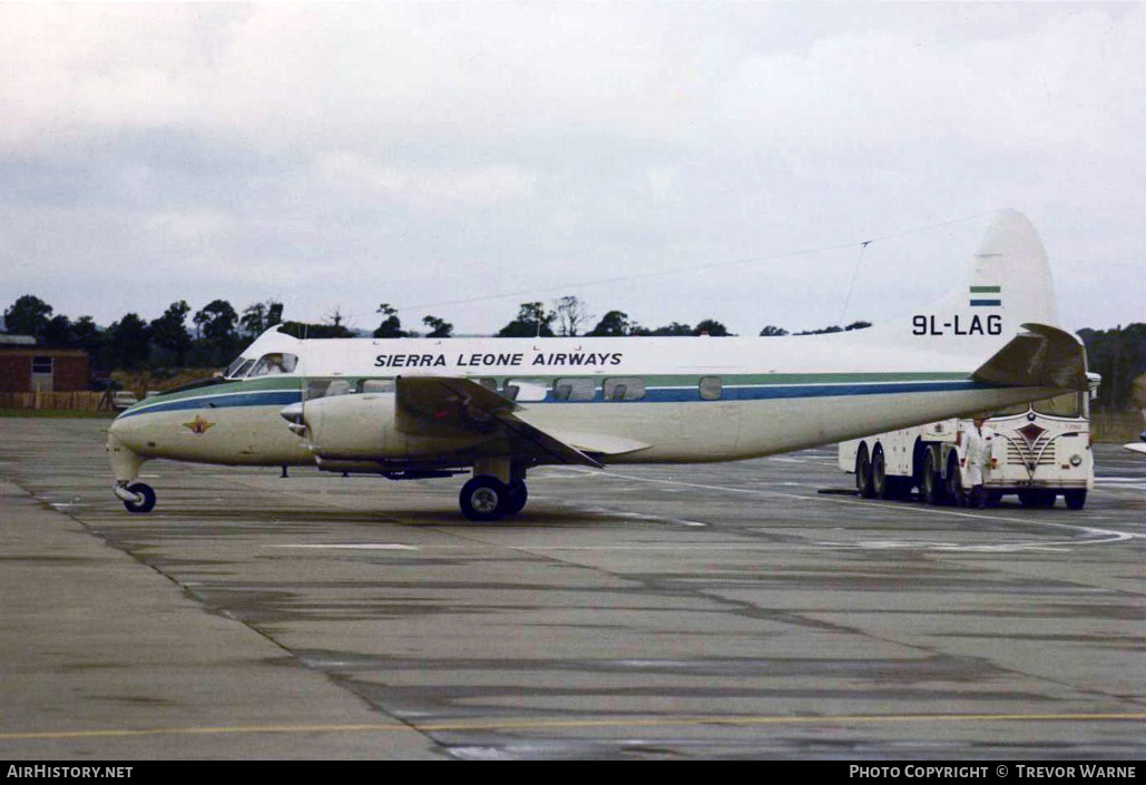 Aircraft Photo of 9L-LAG | De Havilland D.H. 114 Heron 1B | Sierra Leone Airways | AirHistory.net #176479