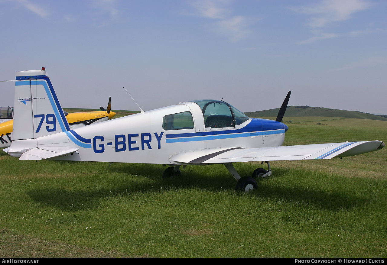 Aircraft Photo of G-BERY | Grumman American AA-1B Trainer | AirHistory.net #176480