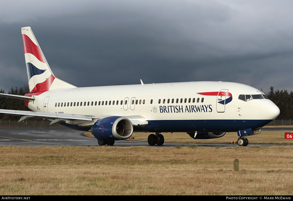 Aircraft Photo of G-DOCL | Boeing 737-436 | British Airways | AirHistory.net #176496