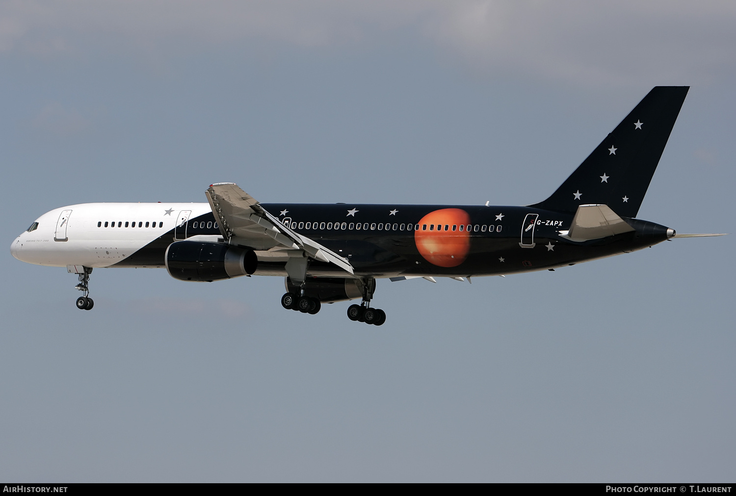 Aircraft Photo of G-ZAPX | Boeing 757-256 | Titan Airways | AirHistory.net #176506