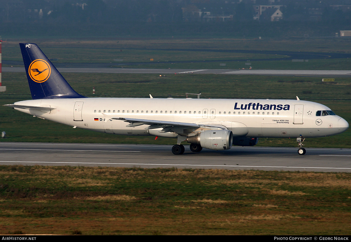 Aircraft Photo of D-AIPC | Airbus A320-211 | Lufthansa | AirHistory.net #176540