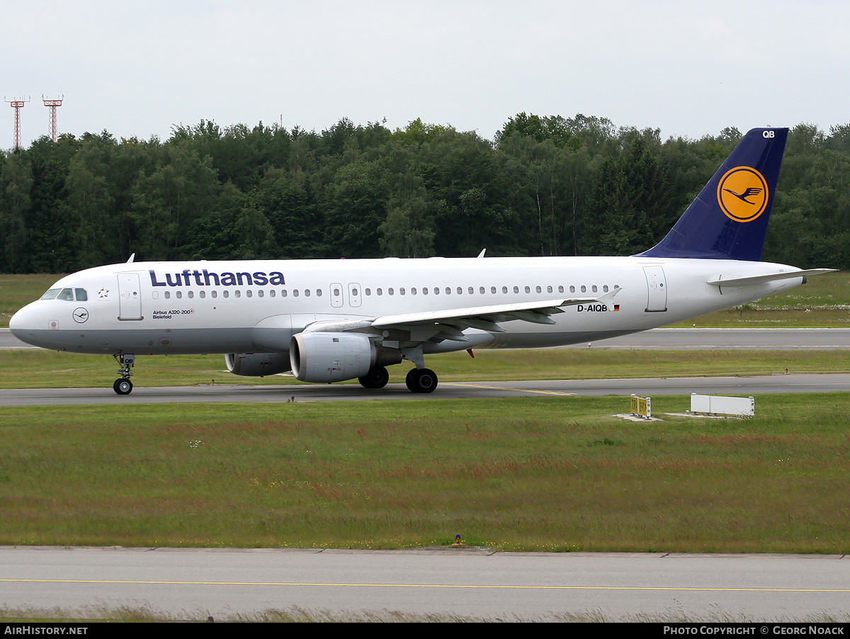 Aircraft Photo of D-AIQB | Airbus A320-211 | Lufthansa | AirHistory.net #176558