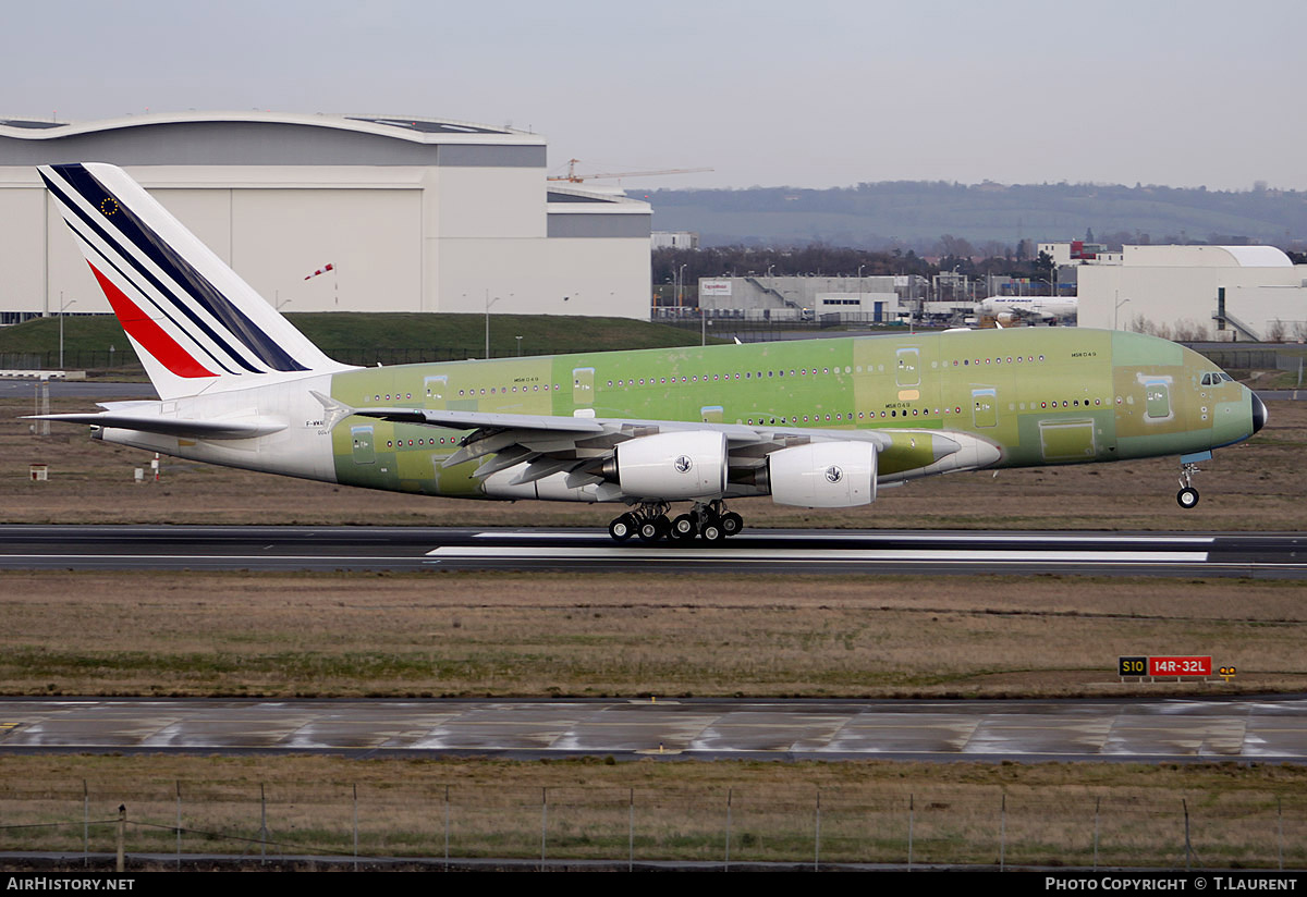 Aircraft Photo of F-WWAL | Airbus A380-861 | Air France | AirHistory.net #176561