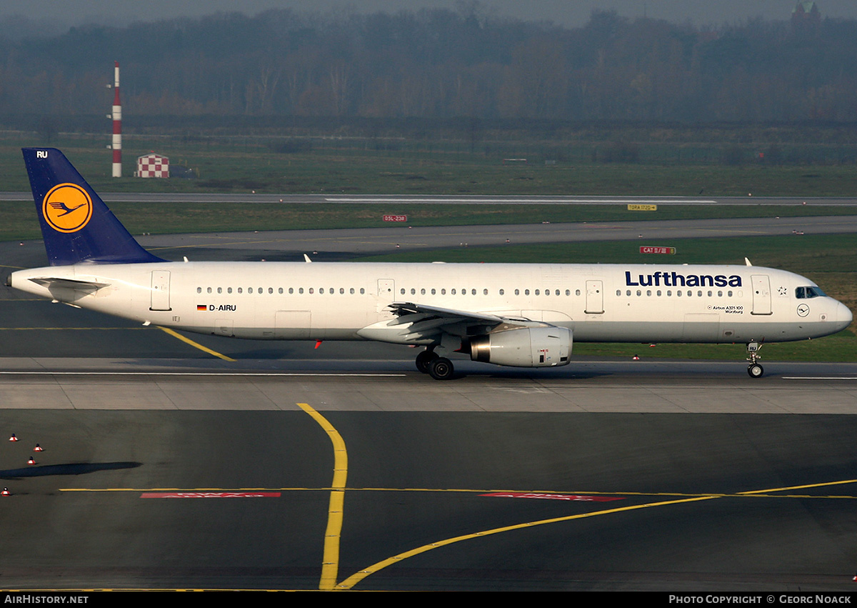 Aircraft Photo of D-AIRU | Airbus A321-131 | Lufthansa | AirHistory.net #176562