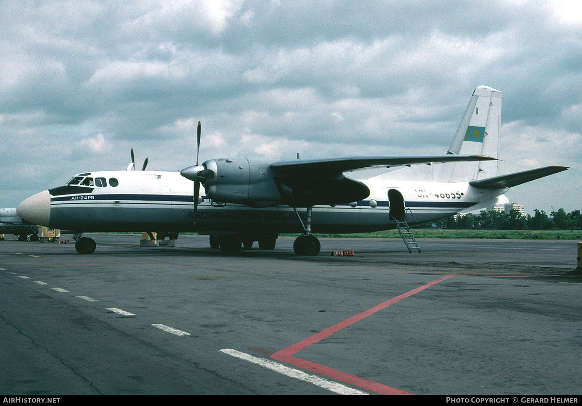 Aircraft Photo of UN-46655 | Antonov An-24RV | Kazakhstan Airlines | AirHistory.net #176566