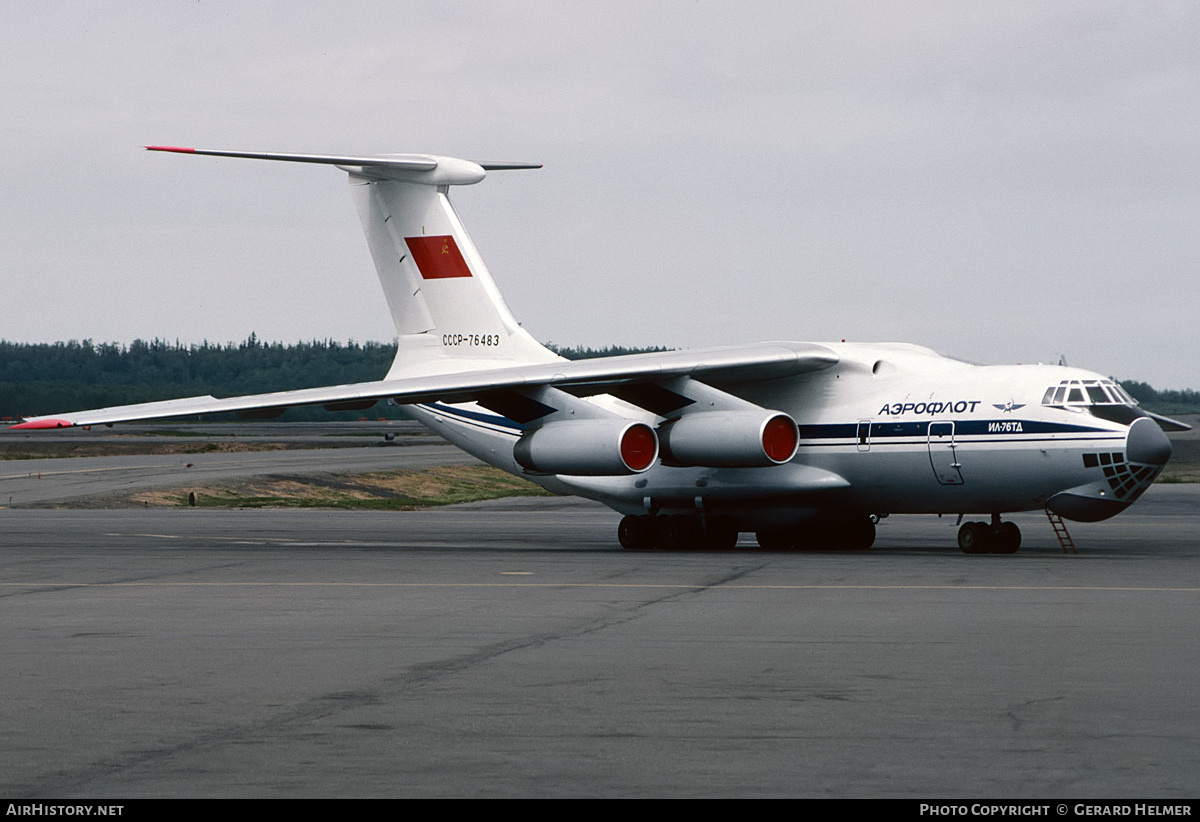 Aircraft Photo of CCCP-76483 | Ilyushin Il-76TD | Aeroflot | AirHistory.net #176574