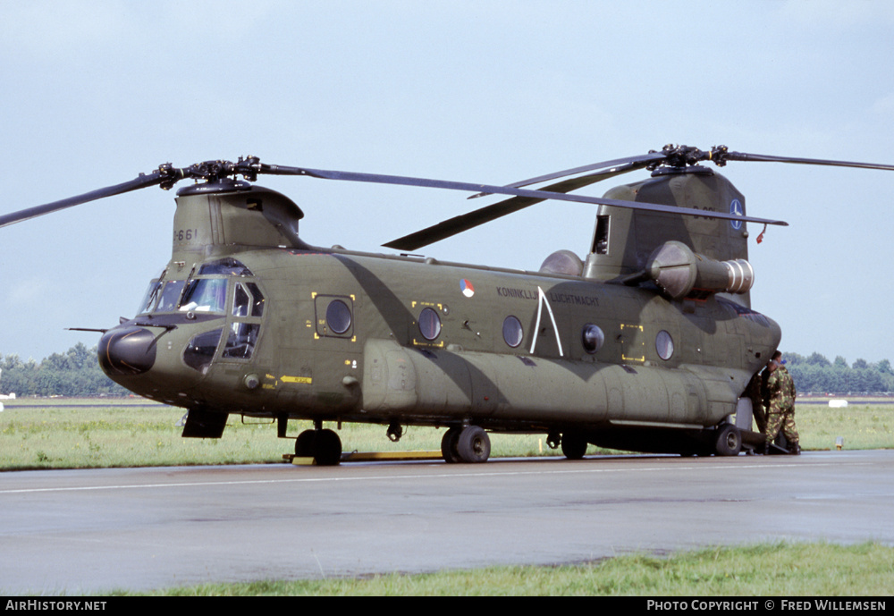 Aircraft Photo of D-661 | Boeing CH-47D Chinook (414) | Netherlands - Air Force | AirHistory.net #176588