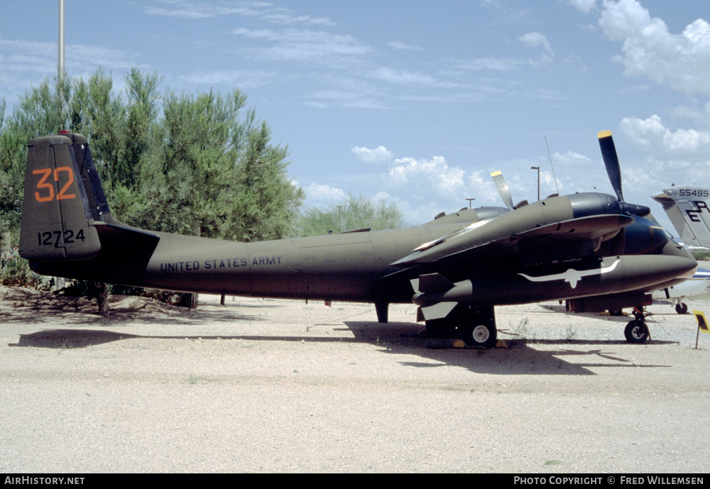 Aircraft Photo of 61-2724 / 12724 | Grumman OV-1C Mohawk (G-134) | USA - Army | AirHistory.net #176591