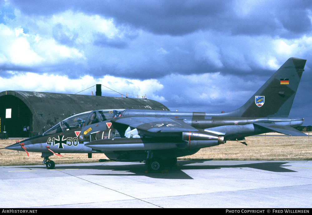 Aircraft Photo of 4150 | Dassault-Dornier Alpha Jet A | Germany - Air Force | AirHistory.net #176592