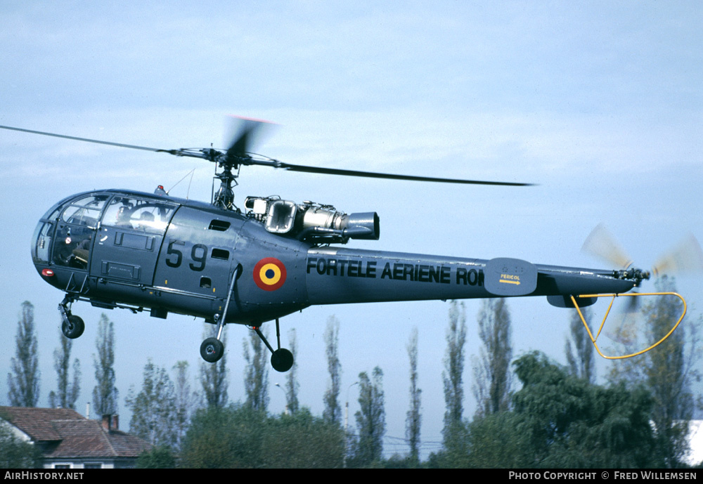 Aircraft Photo of 59 | IAR IAR-316B Alouette III | Romania - Air Force | AirHistory.net #176594