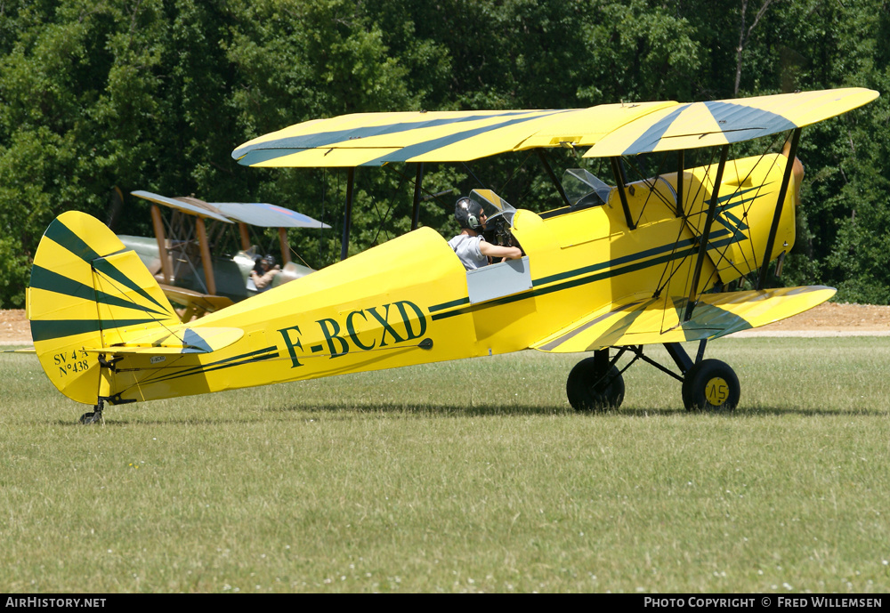 Aircraft Photo of F-BCXD | Stampe-Vertongen SV-4A | AirHistory.net #176615