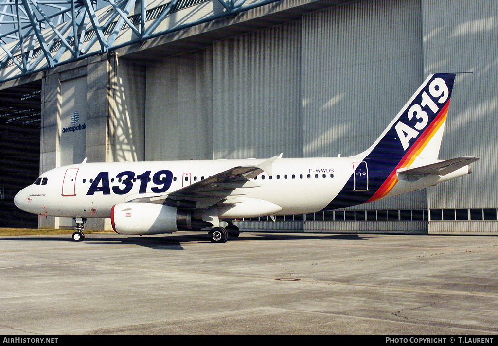 Aircraft Photo of F-WWDB | Airbus A319-131 | Airbus Industrie | AirHistory.net #176620