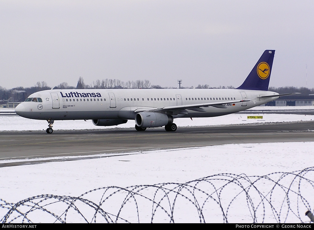 Aircraft Photo of D-AIRS | Airbus A321-131 | Lufthansa | AirHistory.net #176631