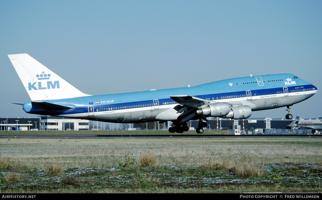 Aircraft Photo of PH-BUP | Boeing 747-206B(SUD) | KLM - Royal Dutch Airlines | AirHistory.net #176636