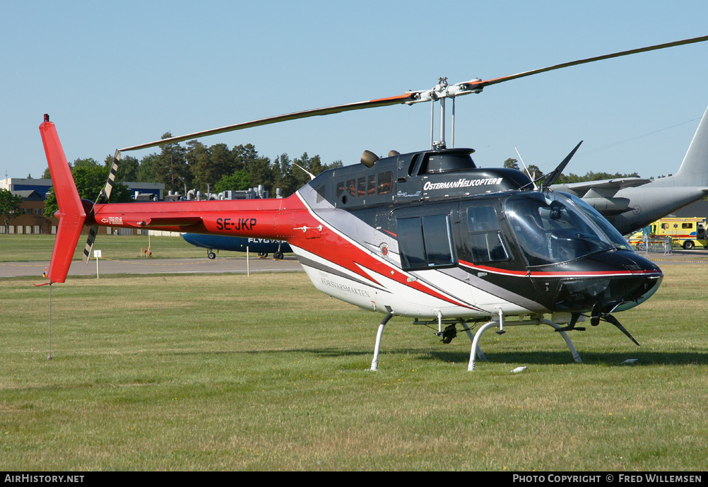 Aircraft Photo of SE-JKP | Bell 206B-3 JetRanger III | Osterman Helicopters | AirHistory.net #176640