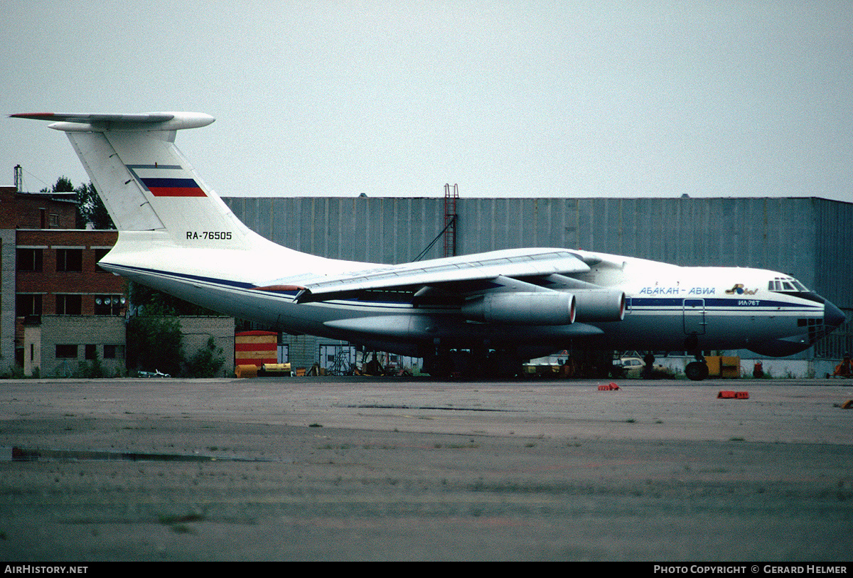 Aircraft Photo of RA-76505 | Ilyushin Il-76T | Abakan Avia | AirHistory.net #176641