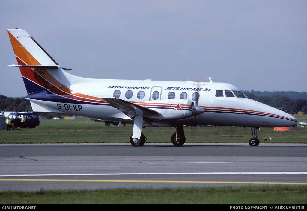 Aircraft Photo of G-BLKP | British Aerospace BAe-3100 Jetstream 31 | AirHistory.net #176645