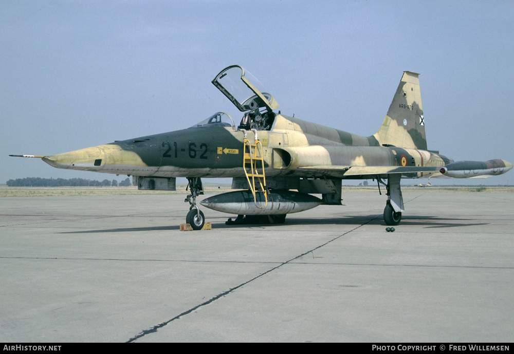 Aircraft Photo of AR9-070 | Northrop SRF-5A Freedom Fighter | Spain - Air Force | AirHistory.net #176648