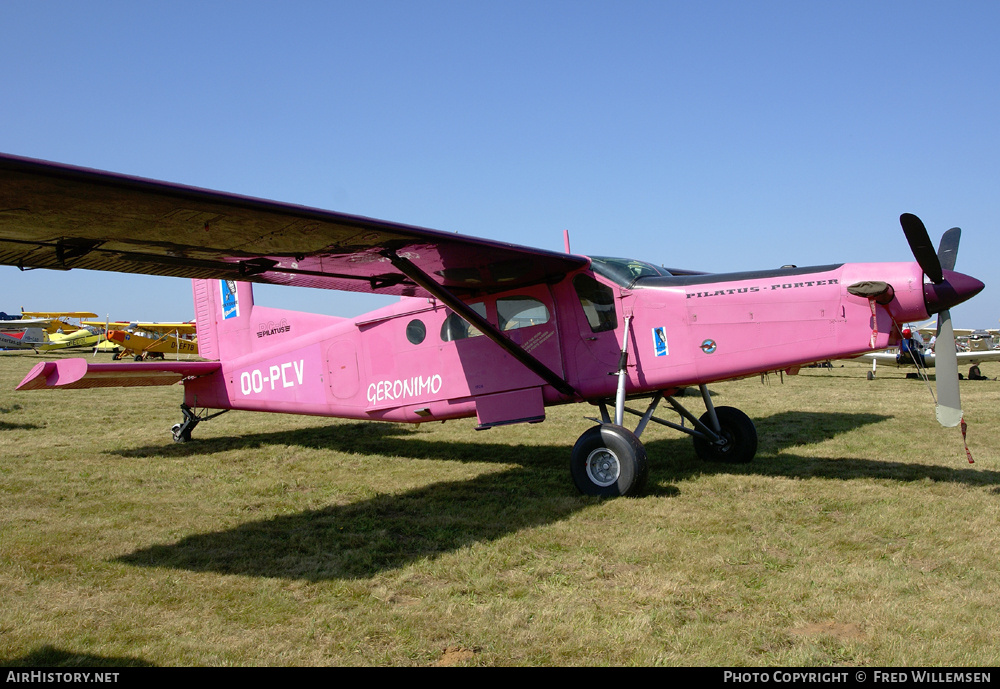 Aircraft Photo of OO-PCV | Pilatus PC-6/B2-H4 Turbo Porter | AirHistory.net #176656