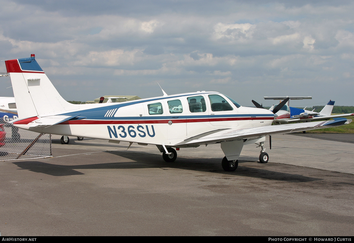 Aircraft Photo of N36SU | Raytheon A36 Bonanza 36 | AirHistory.net #176664