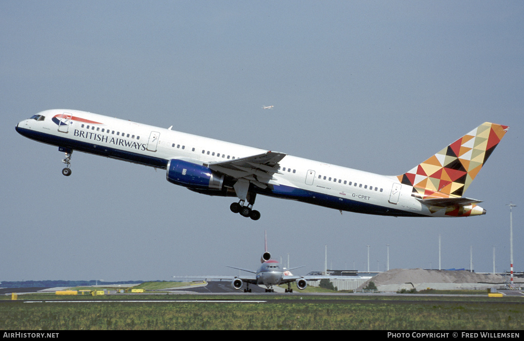 Aircraft Photo of G-CPET | Boeing 757-236 | British Airways | AirHistory.net #176671