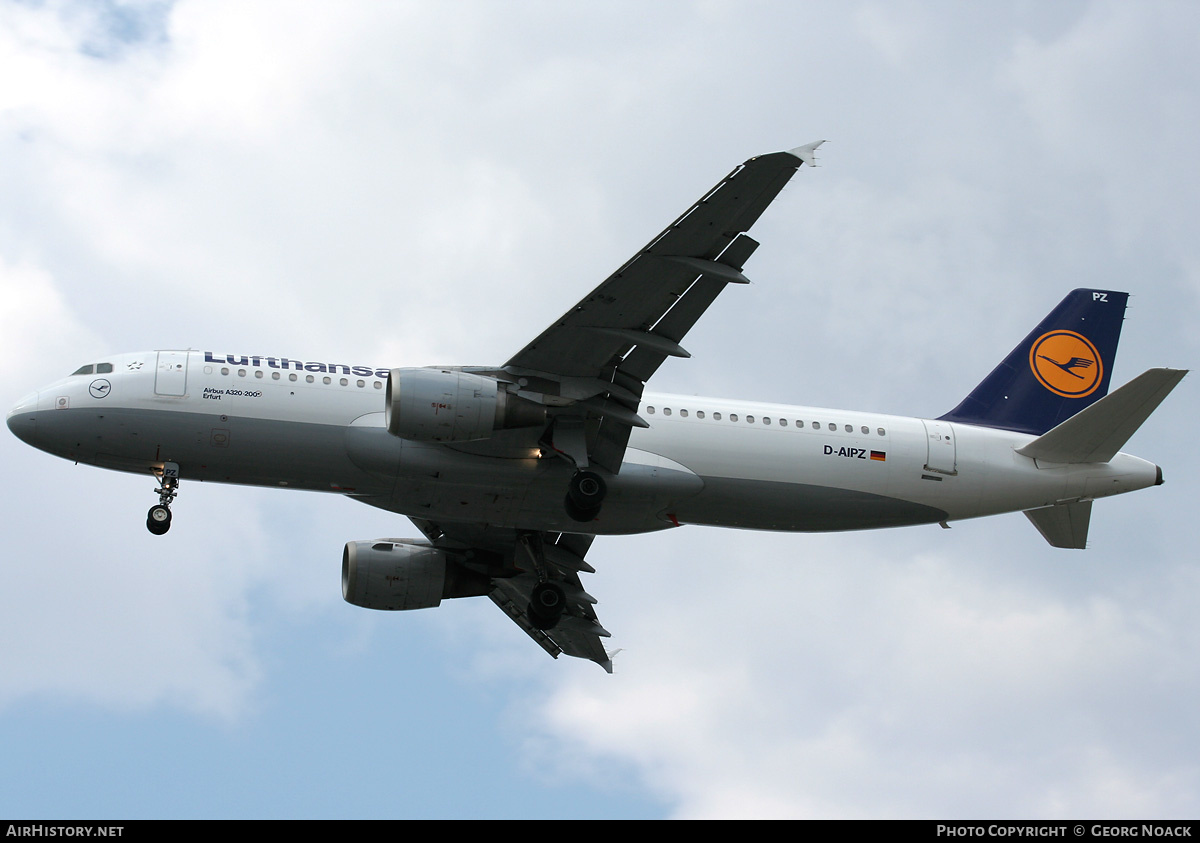 Aircraft Photo of D-AIPZ | Airbus A320-211 | Lufthansa | AirHistory.net #176674