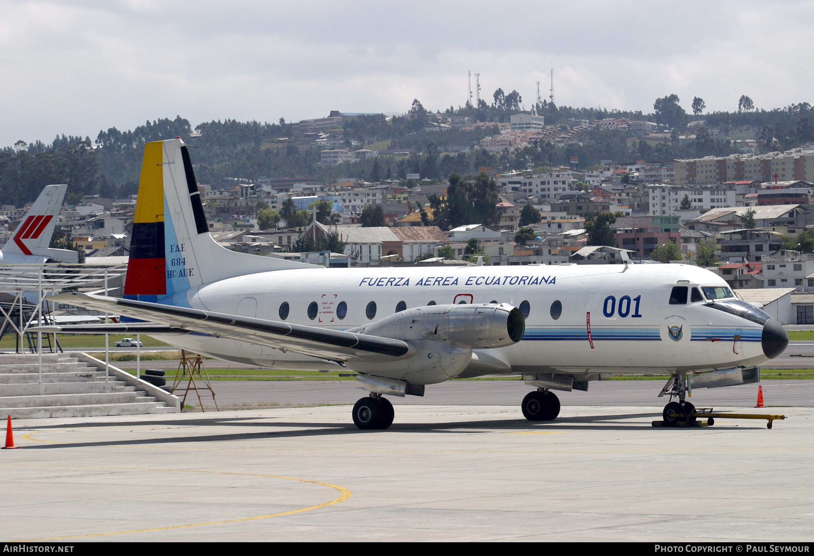 Aircraft Photo of FAE-684 | Hawker Siddeley HS-748 Srs2A/267 | Ecuador - Air Force | AirHistory.net #176689