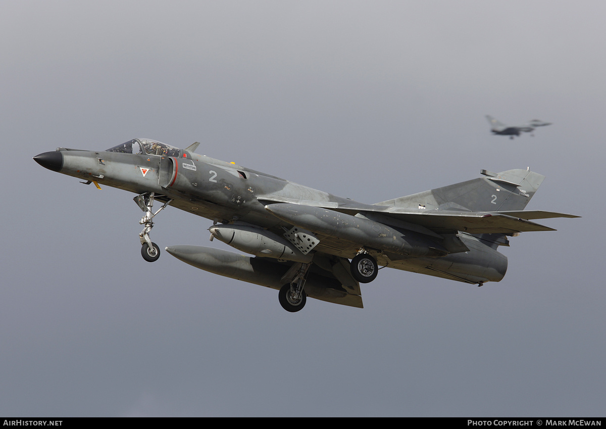 Aircraft Photo of 2 | Dassault Super Etendard Modernisé | France - Navy | AirHistory.net #176694