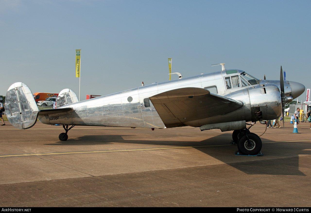 Aircraft Photo of N45CF | Beech G18S | AirHistory.net #176696