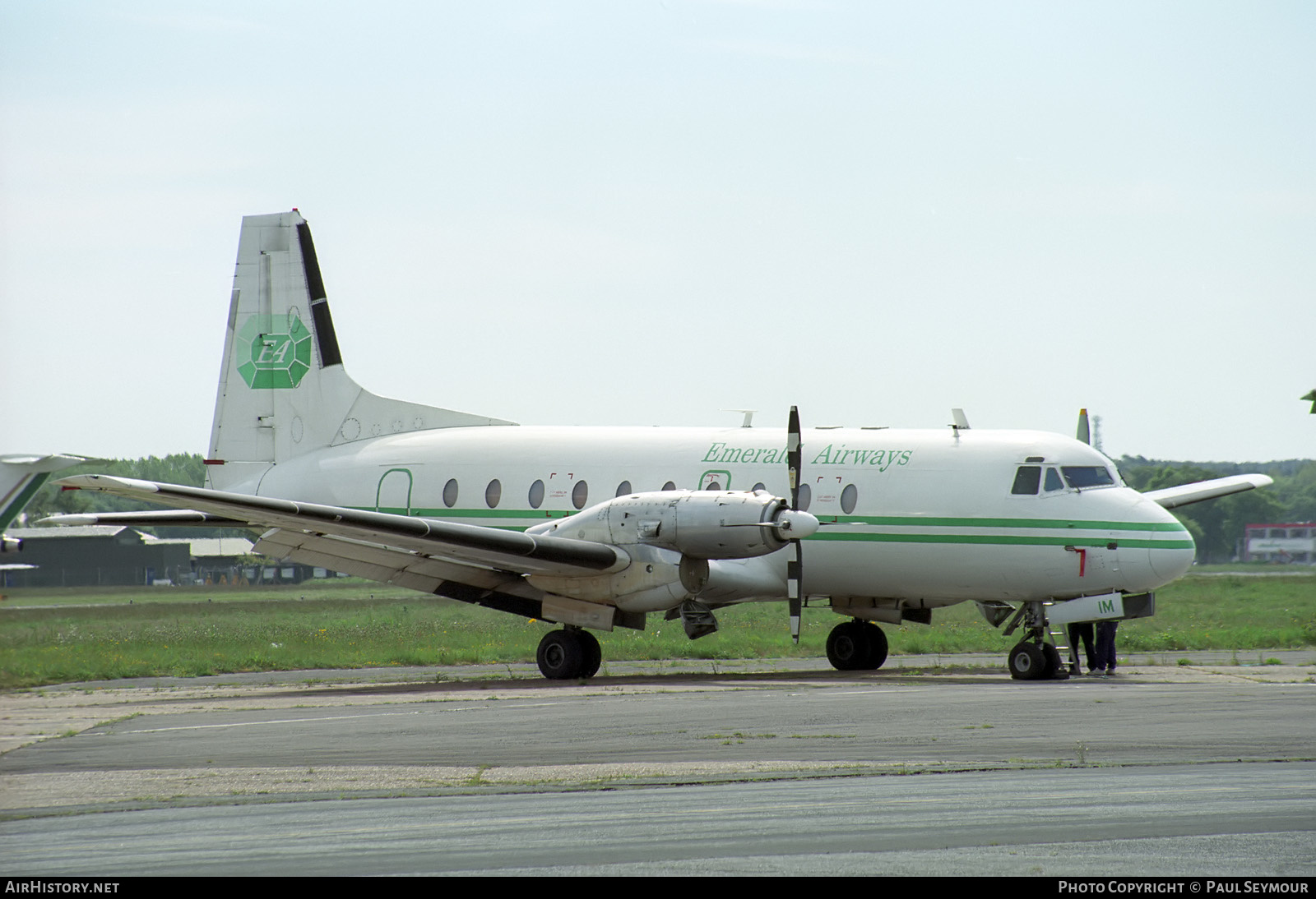 Aircraft Photo of G-AYIM | Hawker Siddeley HS-748 Srs2A/270 | Emerald Airways | AirHistory.net #176706