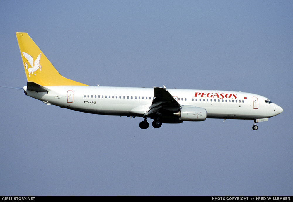 Aircraft Photo of TC-APU | Boeing 737-82R | Pegasus Airlines | AirHistory.net #176708