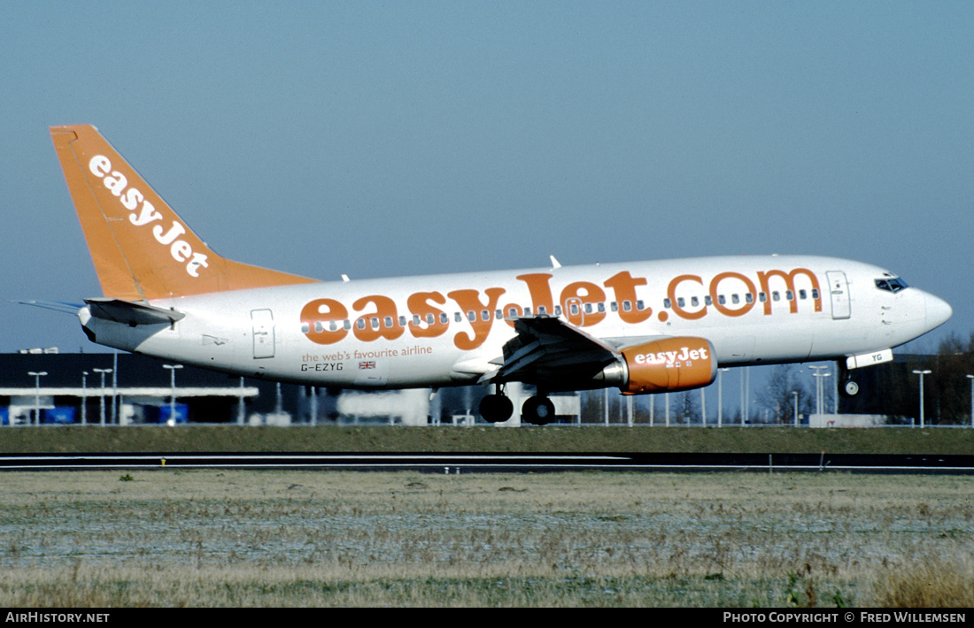 Aircraft Photo of G-EZYG | Boeing 737-33V | EasyJet | AirHistory.net #176712