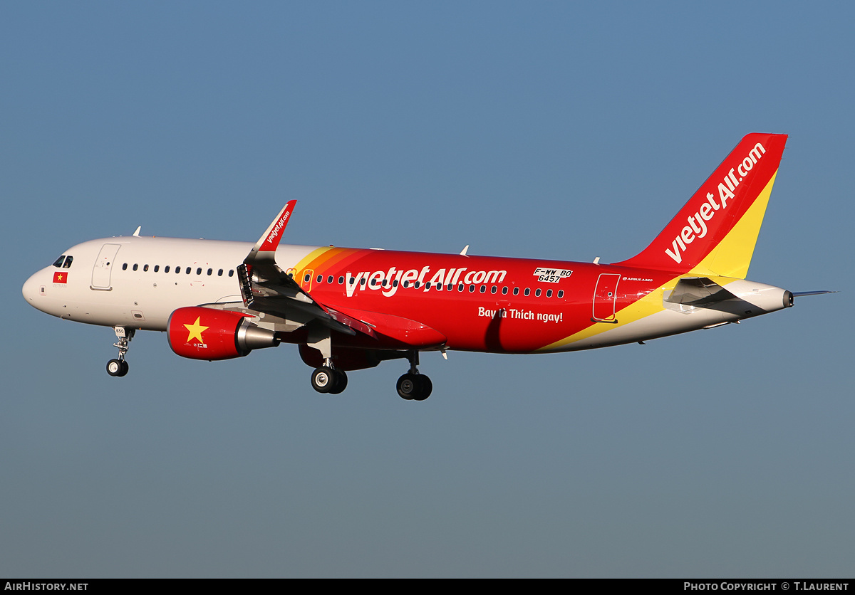 Aircraft Photo of F-WWBO | Airbus A320-214 | VietJet Air | AirHistory.net #176718
