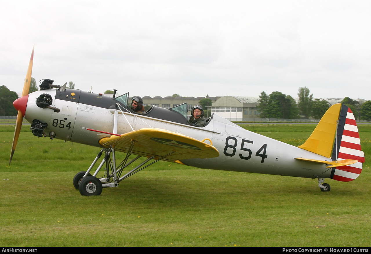 Aircraft Photo of G-BTBH | Ryan PT-22 Recruit (ST3KR) | USA - Army | AirHistory.net #176722