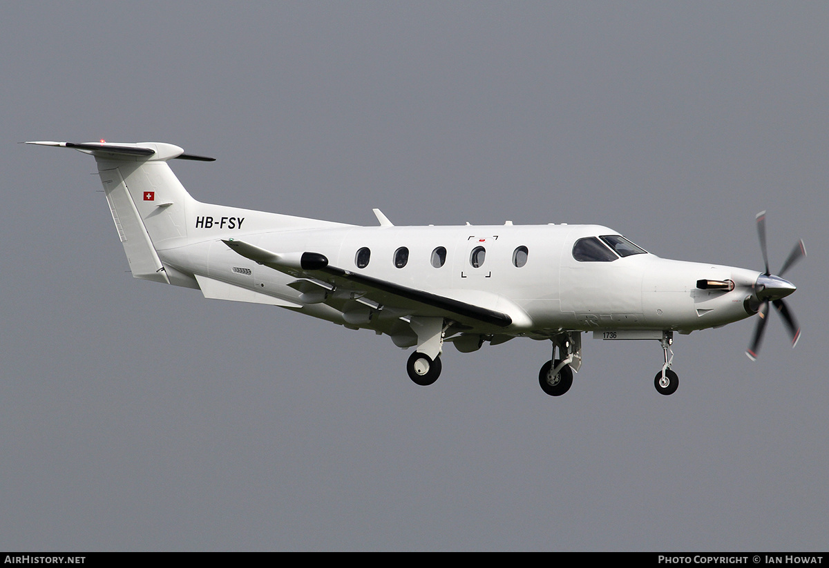 Aircraft Photo of HB-FSY | Pilatus PC-12NG (PC-12/47E) | AirHistory.net #176724