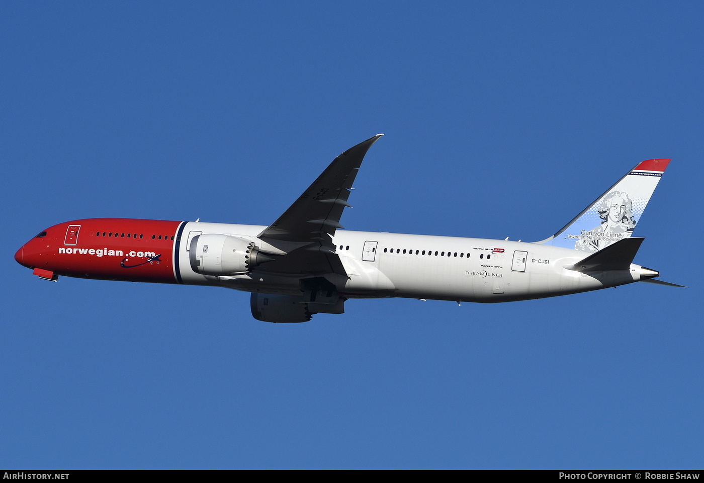 Aircraft Photo of G-CJGI | Boeing 787-9 Dreamliner | Norwegian | AirHistory.net #176733