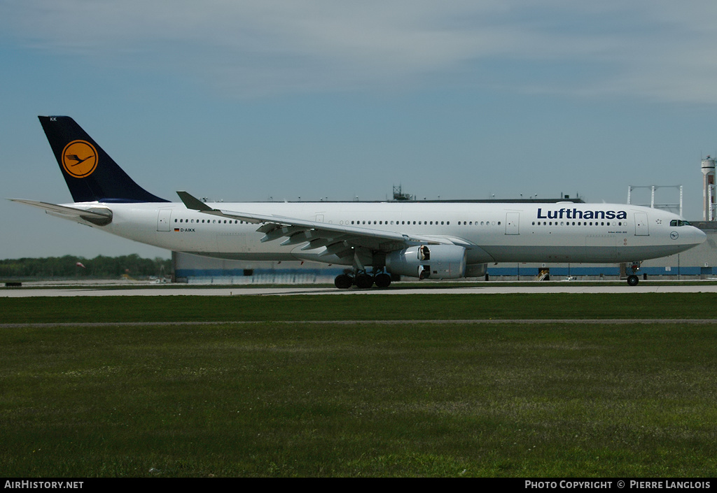 Aircraft Photo of D-AIKK | Airbus A330-343 | Lufthansa | AirHistory.net #176738