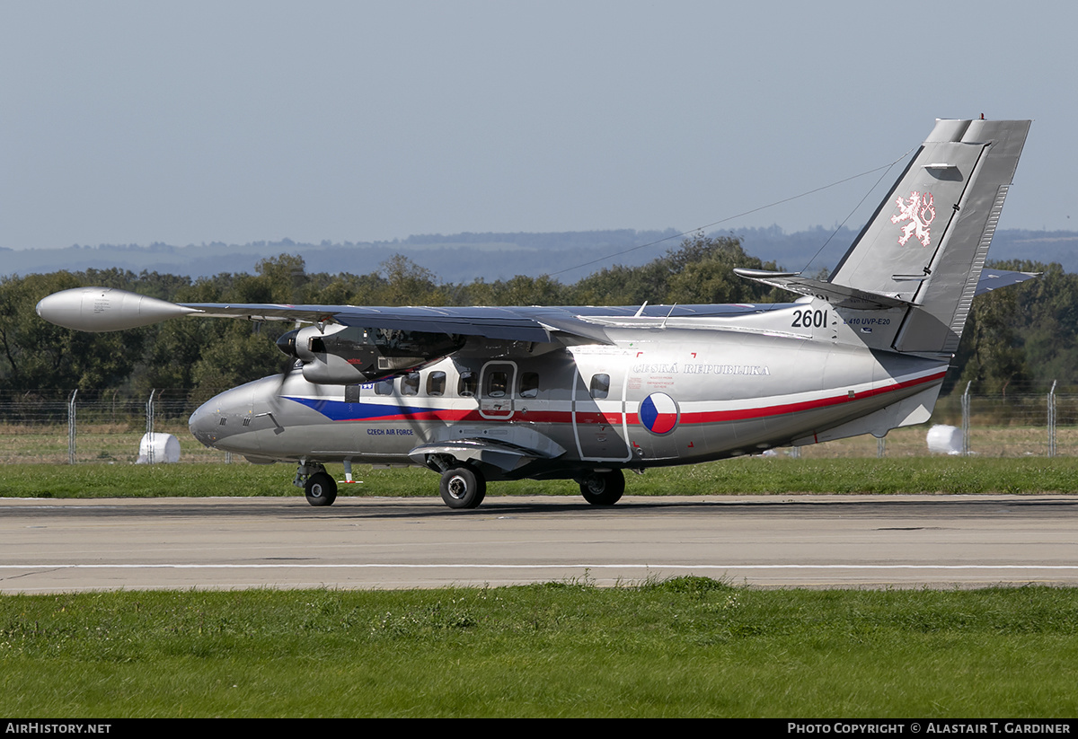 Aircraft Photo of 2601 | Let L-410UVP-E20 Turbolet | Czechia - Air Force | AirHistory.net #176744